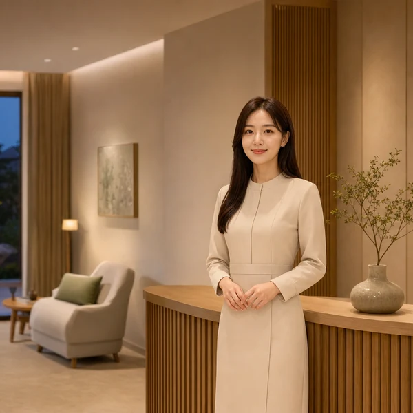라운지 리사포레스트 홈타이 안내 이미지